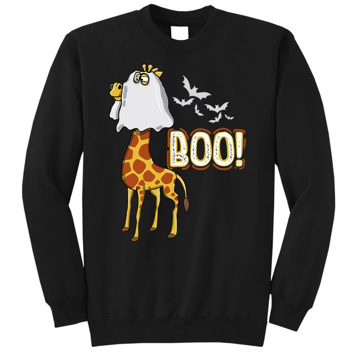 Giraffe Boo Halloween Fun Costume Party Tall Sweatshirt