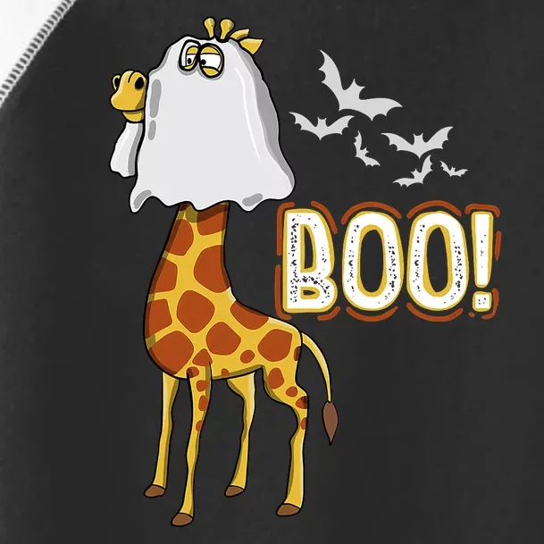 Giraffe Boo Halloween Fun Costume Party Toddler Fine Jersey T-Shirt