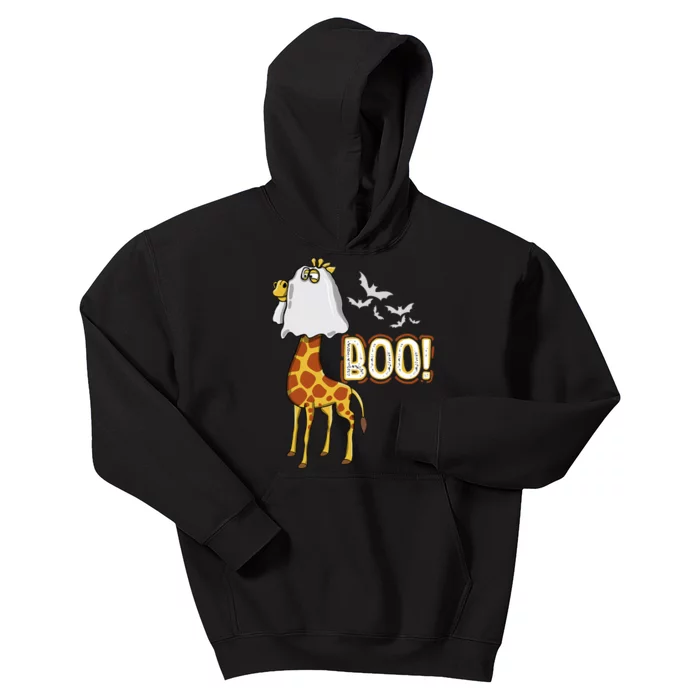 Giraffe Boo Halloween Fun Costume Party Kids Hoodie