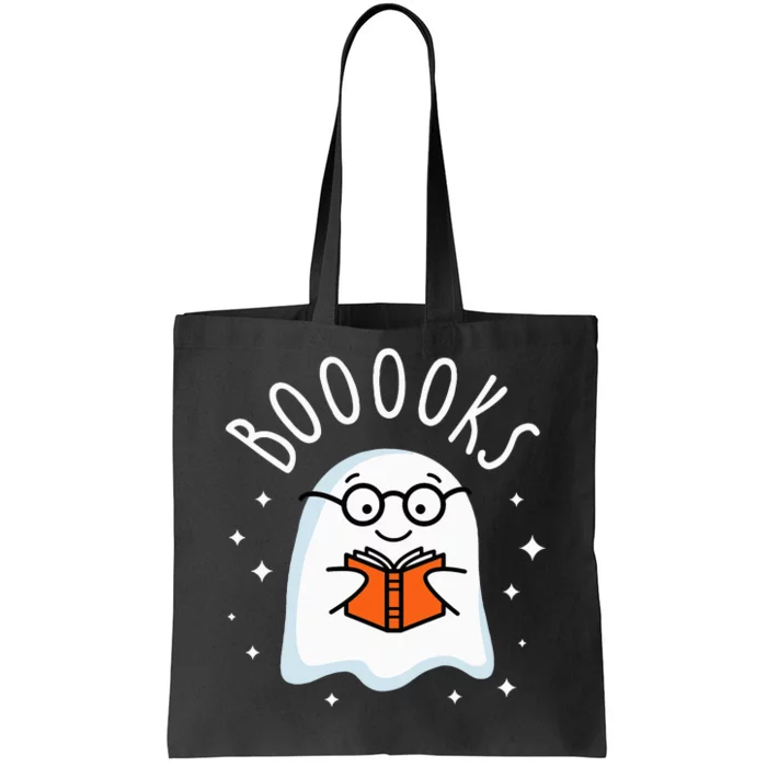 Ghostly Bookworm Halloween Costume Tote Bag