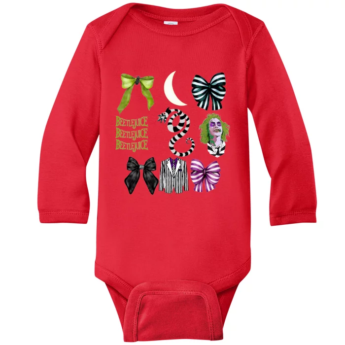 Green Beetle Halloween Movie Png You’Re The Ghost With The Most Trending Baby Long Sleeve Bodysuit