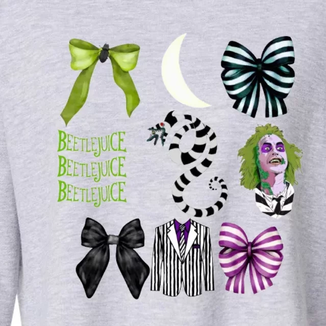 Green Beetle Halloween Movie Png You’Re The Ghost With The Most Trending Cropped Pullover Crew