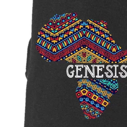 Genesis Black History Afro African Pride Doggie 3-End Fleece Hoodie