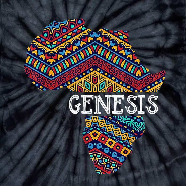 Genesis Black History Afro African Pride Tie-Dye T-Shirt