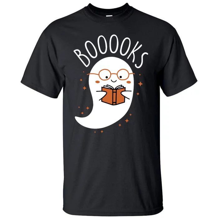 Ghost Books Halloween Tall T-Shirt