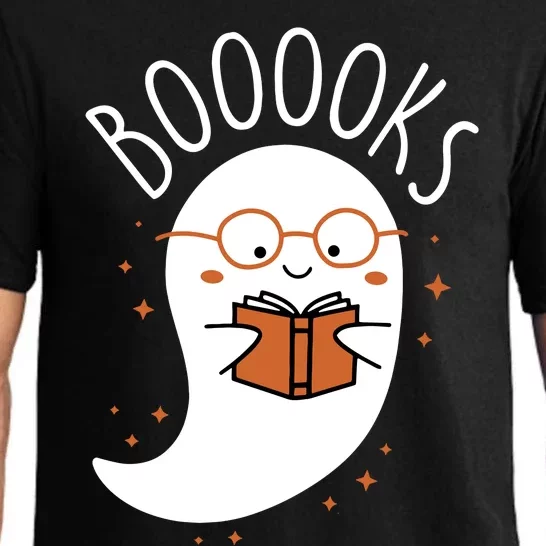 Ghost Books Halloween Pajama Set