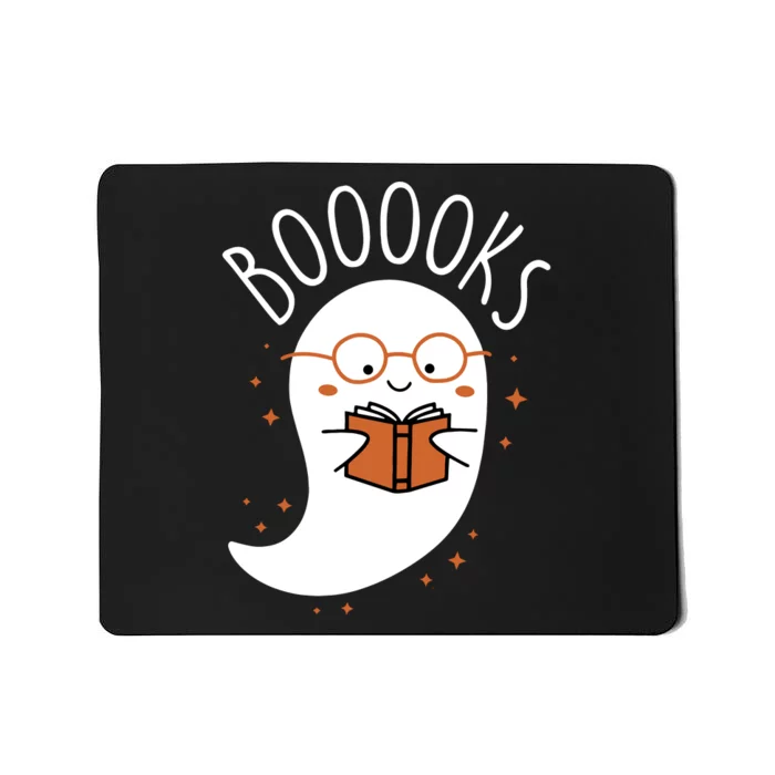 Ghost Books Halloween Mousepad