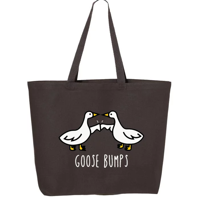 Goose Bumps Humorous Pun Design For Dad Joke Lover 25L Jumbo Tote