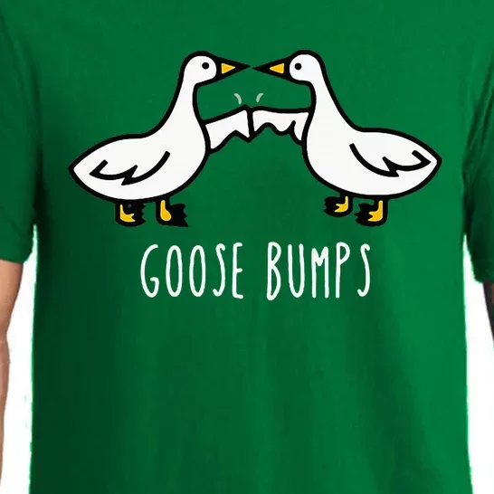 Goose Bumps Humorous Pun Design For Dad Joke Lover Pajama Set