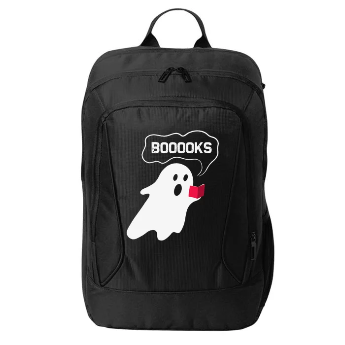 Ghost Books Halloween Bookworm Reading Teacher Librarian City Backpack