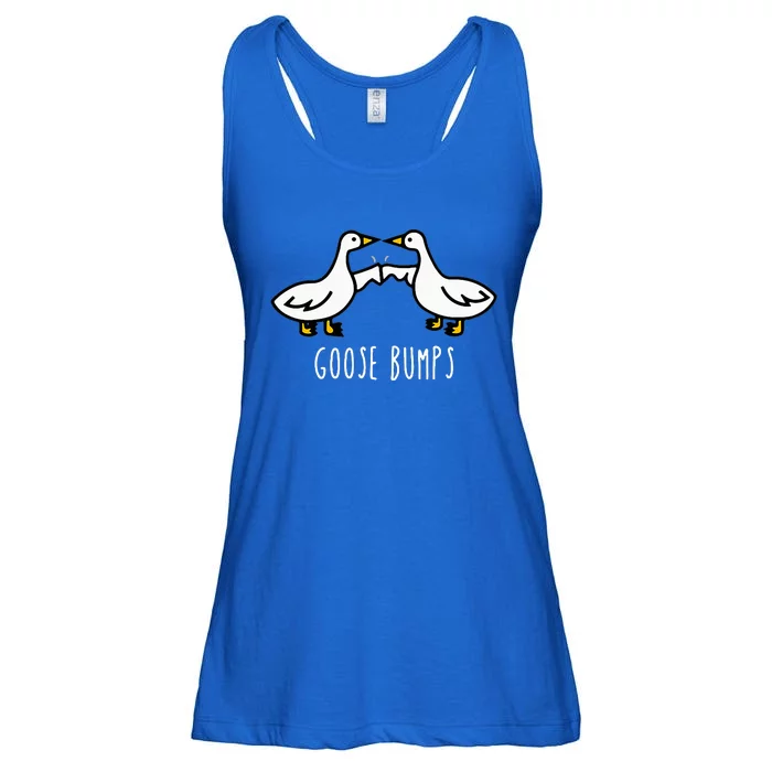 Goose Bumps Humorous Pun Ladies Essential Flowy Tank