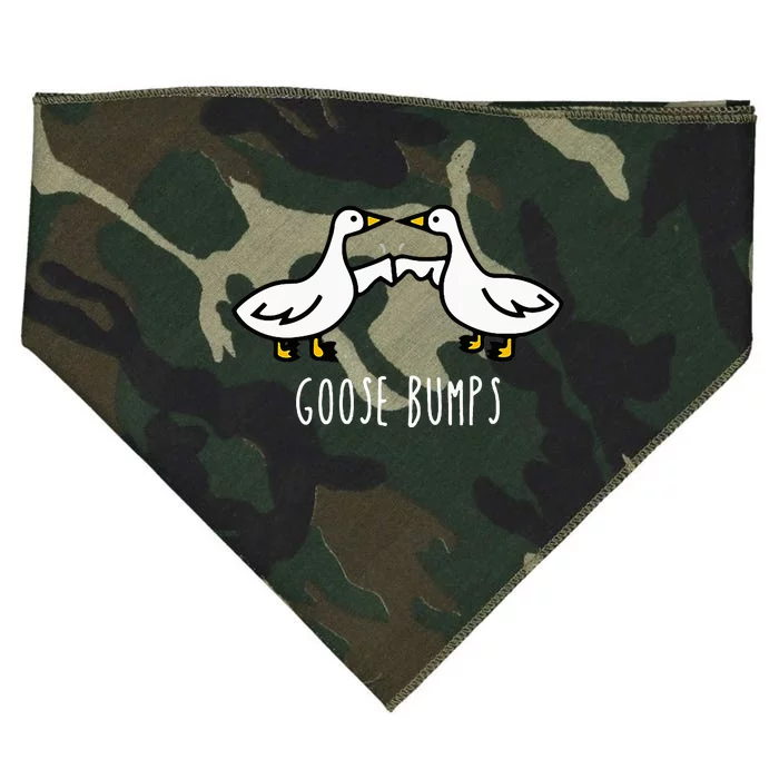 Goose Bumps Humorous Pun USA-Made Doggie Bandana