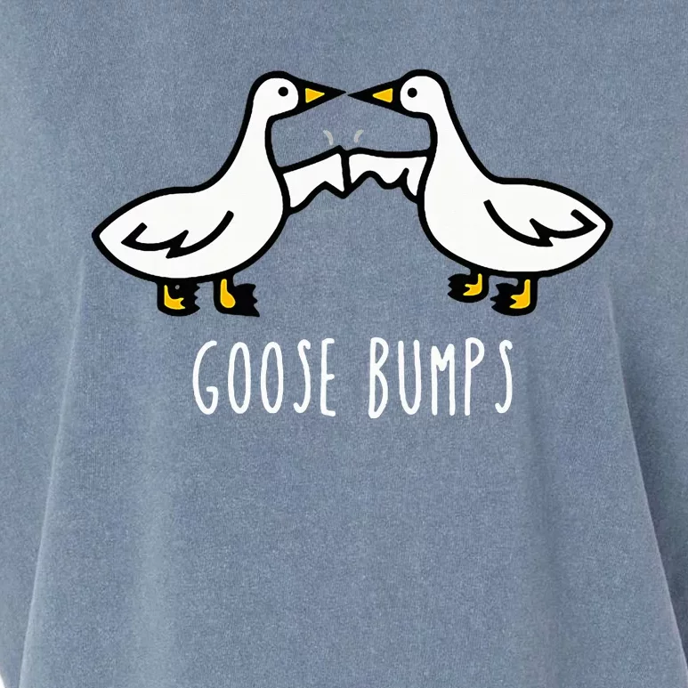 Goose Bumps Humorous Pun Garment-Dyed Women's Muscle Tee