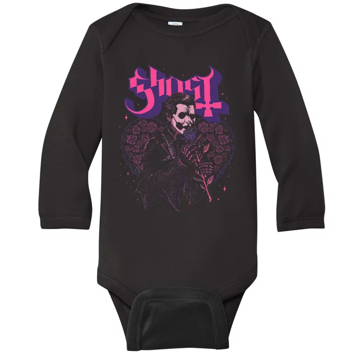 Ghost Bouquet Iv Baby Long Sleeve Bodysuit