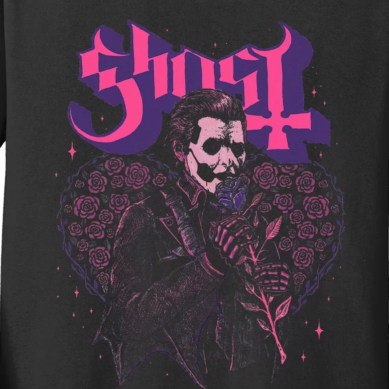 Ghost Bouquet Iv Kids Long Sleeve Shirt