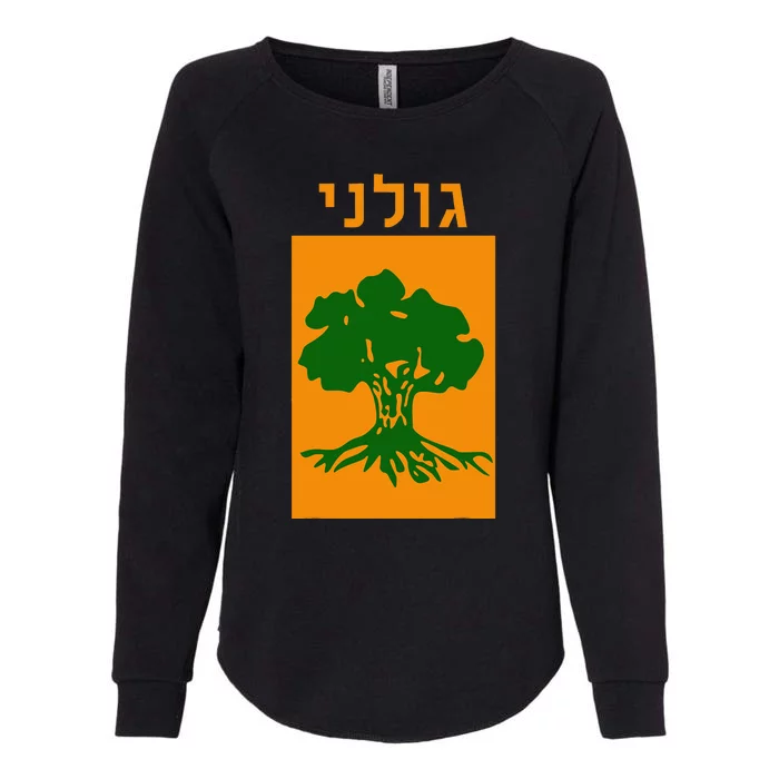 Golani Brigade Israeli Army Elite Idf Infantry Military Unit Womens California Wash Sweatshirt