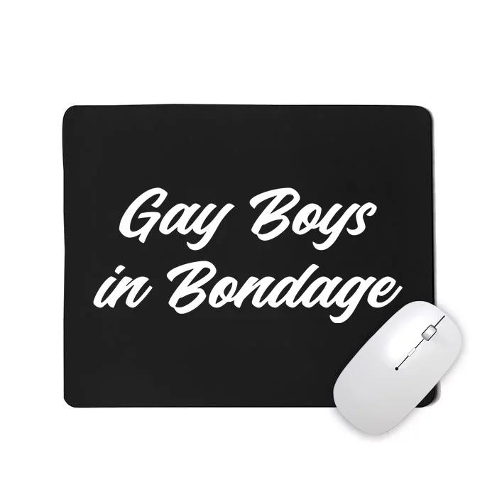 Gay Boy In Bondage Mousepad