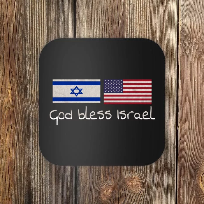 God Bless Israel Coaster