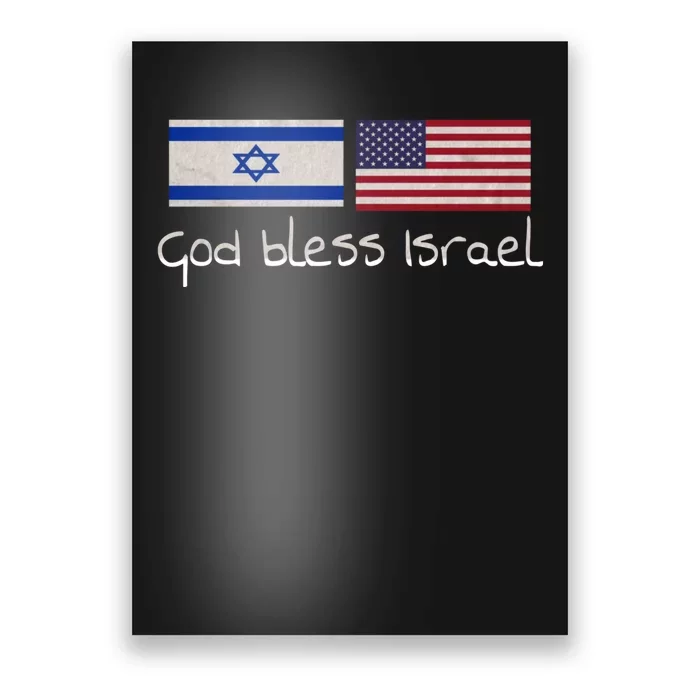 God Bless Israel Poster