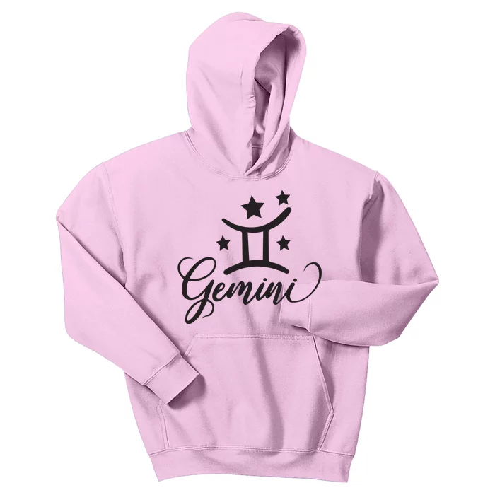 Gemini Born In May June Birthday Funny Gift Gemini Zodiac Kids Hoodie