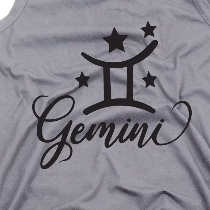 Gemini Born In May June Birthday Funny Gift Gemini Zodiac Tank Top