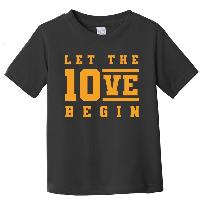 Green Bay Love 10 Toddler T-Shirt