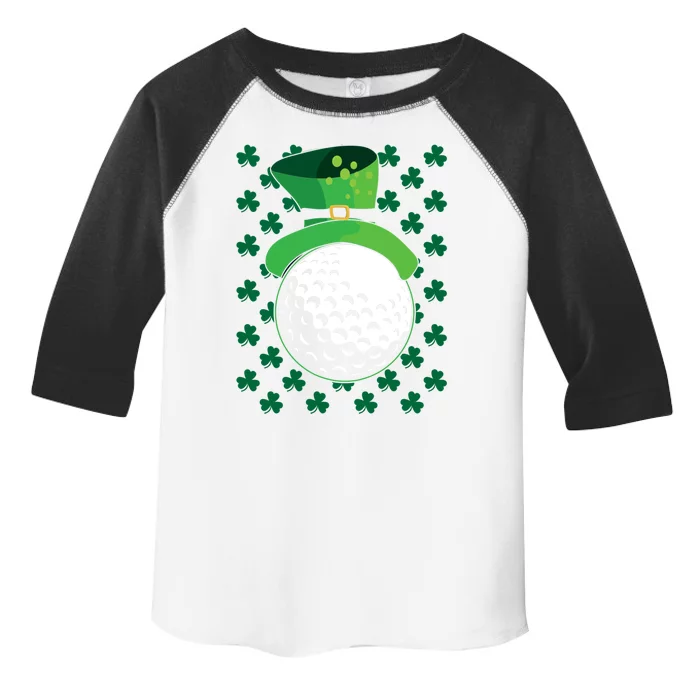 Golf Ball Leprechaun Hat St Patricks Day Sports Lover Cool Gift Toddler Fine Jersey T-Shirt