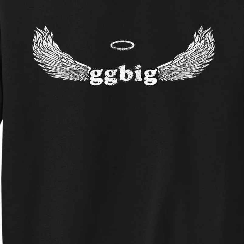 Gbig Big Little Sorority Family Matching Cute Angel Halo Tall Sweatshirt