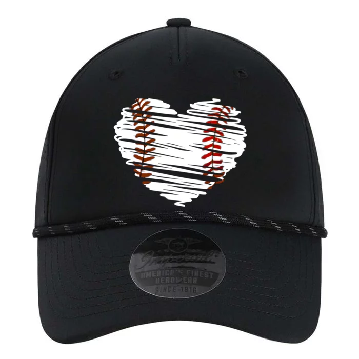 Graphic Baseball Love Heart Baseball Game Gift Performance The Dyno Cap