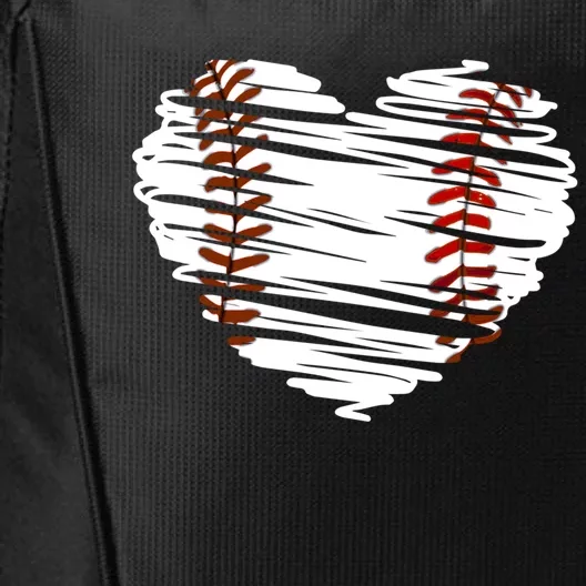 Graphic Baseball Love Heart Baseball Game Meaningful Gift City Backpack