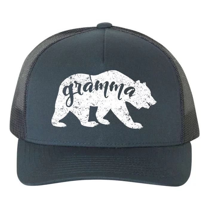 Gramma Bear Lovers Mothers Day Grandparents Vintage Grandma Yupoong Adult 5-Panel Trucker Hat