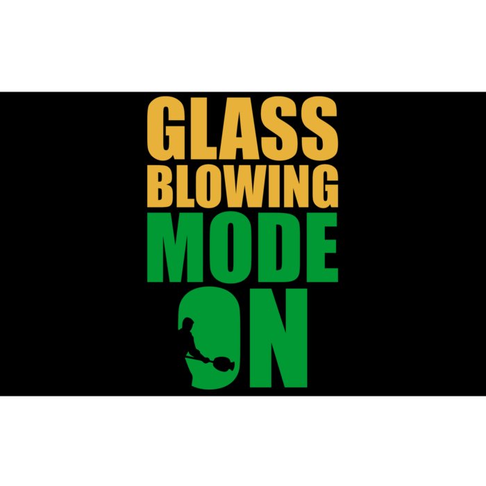 Glass Blowing Mode On Funny Glassblower Retro Vintage Glassblowing Bumper Sticker