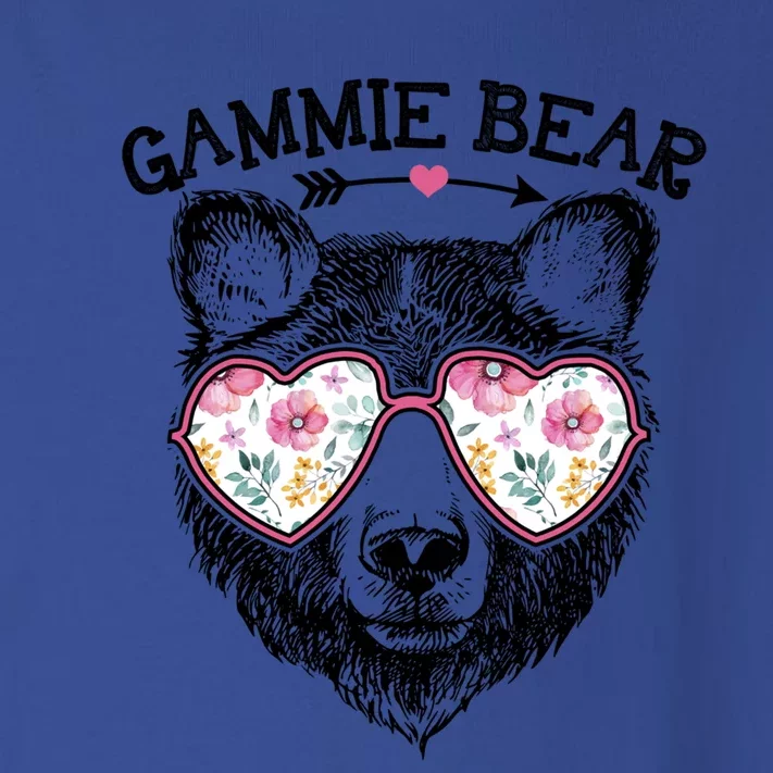 Gammie Bear Mom Grandma Cute Floral Happy MotherS Day Meaningful Gift Toddler Long Sleeve Shirt