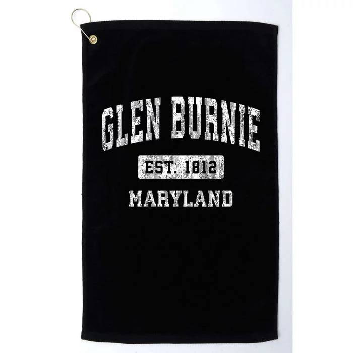 Glen Burnie Maryland Md Vintage Sports Platinum Collection Golf Towel