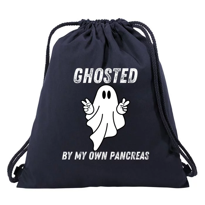 Ghosted By My Own Pancreas Type 1 Diabetes Humor Drawstring Bag