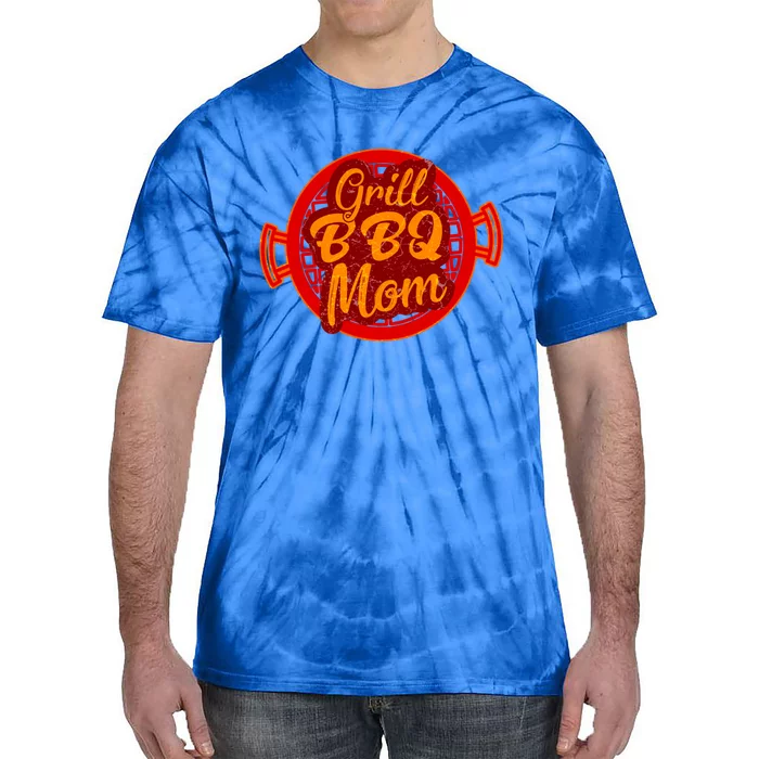 Grill Bbq Mom Grilling Chef Cook Mommy Mothers Day Gift Cool Gift Tie-Dye T-Shirt