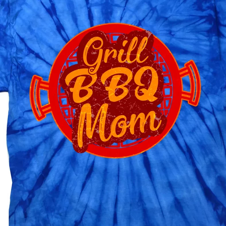 Grill Bbq Mom Grilling Chef Cook Mommy Mothers Day Gift Cool Gift Tie-Dye T-Shirt