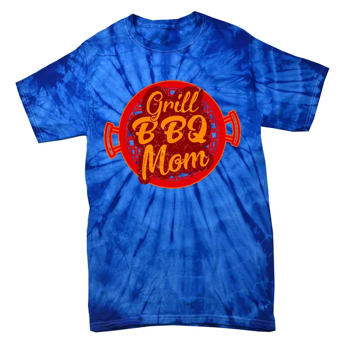 Grill Bbq Mom Grilling Chef Cook Mommy Mothers Day Gift Cool Gift Tie-Dye T-Shirt