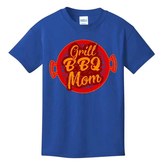 Grill Bbq Mom Grilling Chef Cook Mommy Mothers Day Gift Cool Gift Kids T-Shirt