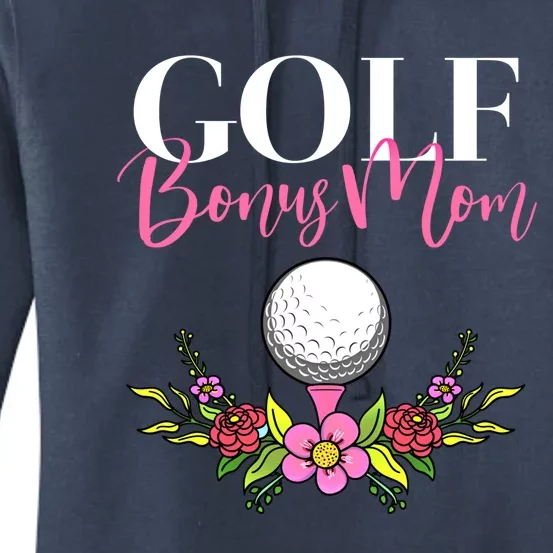 Golf Bonus Mom Golfer Stepmother Gift Women's Pullover Hoodie