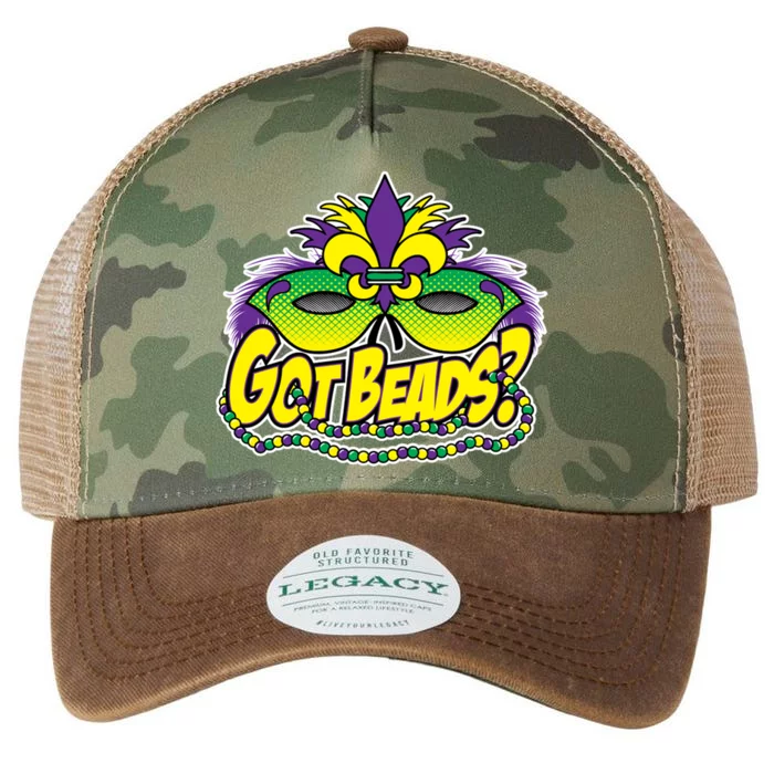 Got Beads Mardi Gras Legacy Tie Dye Trucker Hat