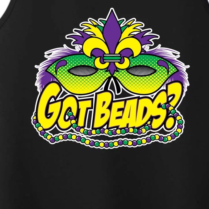 Got Beads Mardi Gras Performance Tank