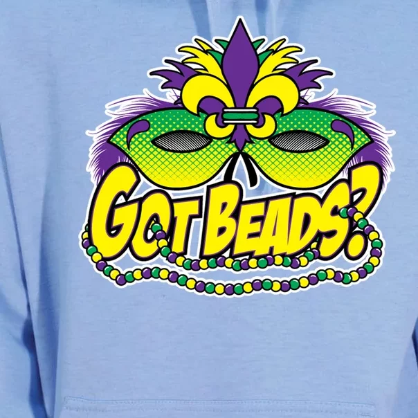 Got Beads Mardi Gras Unisex Surf Hoodie