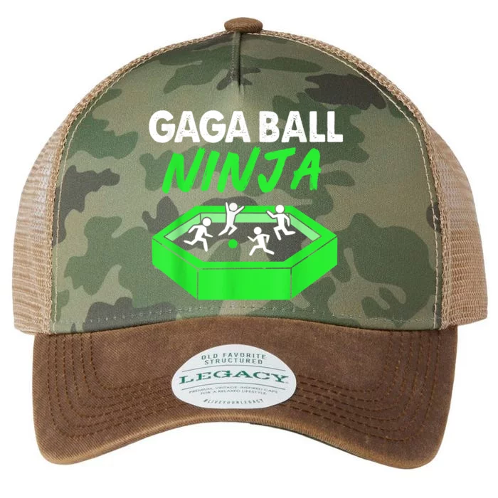 Gaga Ball Ninja Dodgeball Legacy Tie Dye Trucker Hat