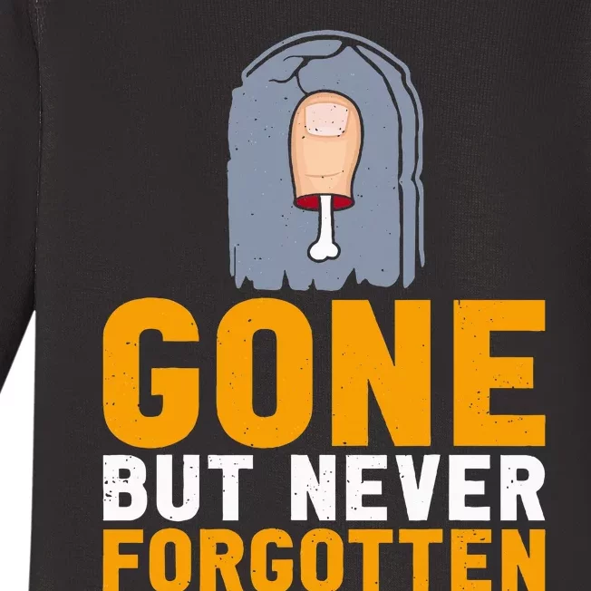 Gone But Never Forgotten Toe Amputation Baby Long Sleeve Bodysuit