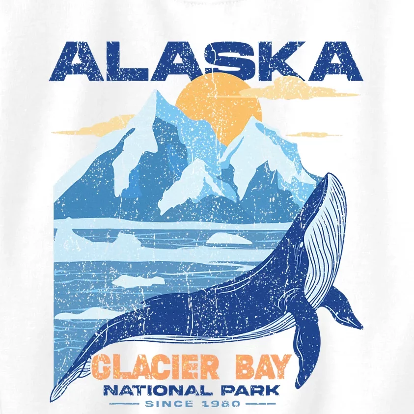 Glacier Bay National Park Sine 1980 Alaska Kids Sweatshirt