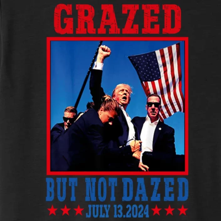 Grazed But Not Dazed 2024 Trump ChromaSoft Performance T-Shirt