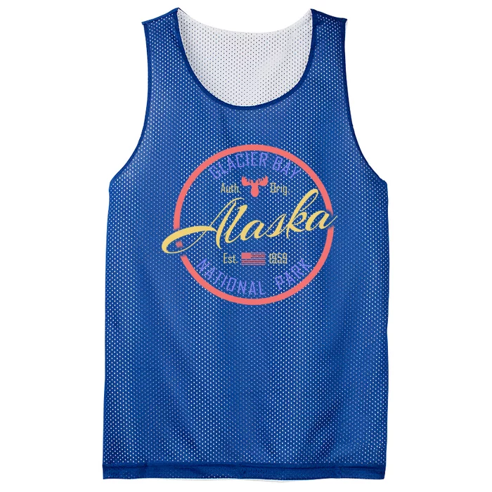 Glacier Bay National Park Alaska Cruise Great For Families Meaningful Gift Mesh Reversible Basketball Jersey Tank