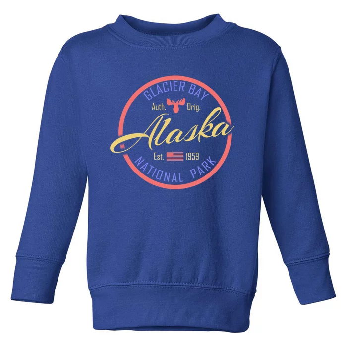 Glacier Bay National Park Alaska Cruise Great For Families Meaningful Gift Toddler Sweatshirt