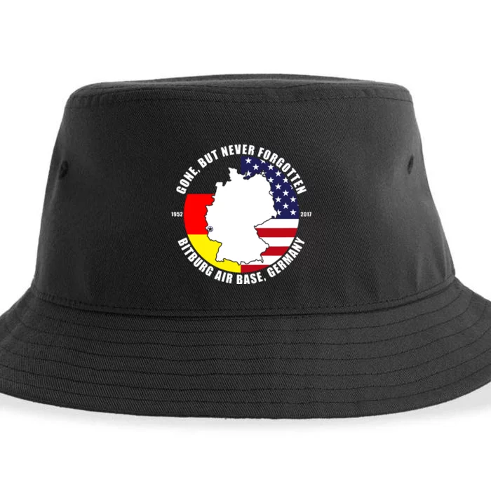 Gone But Never Forgotten Bitburg Air Base Germany Veteran Sustainable Bucket Hat